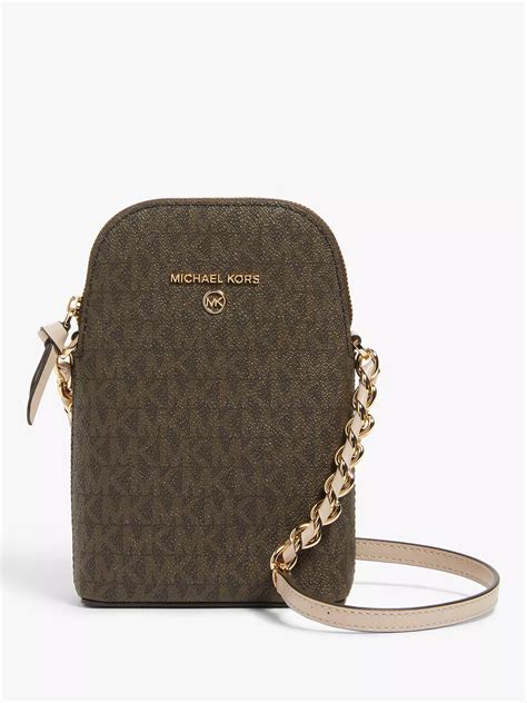 crossbody phone bag michael kors|michael kors crossbody messenger bag.